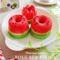 Cooksnap dari Citra Prayugo untuk resep Bolu Kukus Semangka
