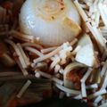 El cooksnap de Carmeta cuando hizo Guiso de fideos con alcachofas.