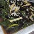 Cooksnap dari Mama Arka untuk resep Daun Ginseng Saus Oriental ☆Minggu 15☆