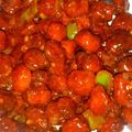 Neeta kamble का कुकस्नैप जब उन्होंने सोया चिली (soya chilli) recipe in hindi) बनाया था।