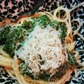 Sari Cooksnap-ja, amikor elkészítette a(z) Spenótos penne receptet.