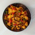 सोनल जयेश सुथार 's cooksnap of when they made ફુલાવર વટાણા બટાકા નું શાક.