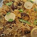 Amna Faisal's cooksnap of when they made Mutton Biryani.