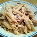 Cookie's cooksnap of when they made Chicken Marsala Penne.