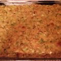 Deb Snider's cooksnap of when they made Dressing for holidays (cheat version).