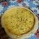 El cooksnap de Mamen Ripoll cuando hizo Quiche de puerros y gambas.