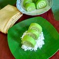 Cooksnap dari Pawoen_mungil untuk resep Gethuk Gulung Pandan