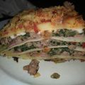 El cooksnap de Xime Romero cuando hizo Lasaña de verduras, carne y jamón y queso.