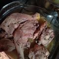 El cooksnap de Paulina Baeza Silva cuando hizo Pollo al horno 🍗🍋enmantequillado y adobado con limón.