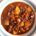Cooksnap dari Monalisa Sikumbang untuk resep Semur kentang daging giling dengan kecap inggris, ENAK!