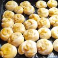 El cooksnap de Silvia Duarte cuando hizo Bizcocho caseros con crema pastelera.
