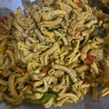 Cooksnap dari Mutia Dewirafika98 untuk resep Usus ayam bumbu kuning pedas