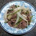 Cooksnap của Nguyễn Trang khi họ làm theo món Bò xào hành tây