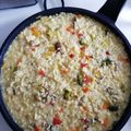 El cooksnap de espita cuando hizo Risotto de verduras y champiñones.