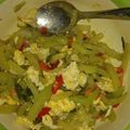Cooksnap dari Dhevi Ardiyanti untuk resep 016. Tumis Labu Siam Telur