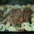El cooksnap de Gustavo Giles Caggiano cuando hizo Estofado de verduras al vino blanco con churrascos a la plancha.