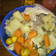 El cooksnap de Liliana Olivares cuando hizo Puchero de gallina de pobre.