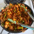 Kate's cooksnap of when they made Peas Paneer Curry.