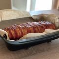 feliciafeher Cooksnap-ja, amikor elkészítette a(z) Baconos - sajtos csirkemell, őzgerinc formában ☺ receptet.