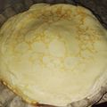 El cooksnap de Aldana abigail cuando hizo Masa para panqueques.