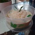 Cooksnap dari mwahyuni untuk resep Buko Pandan with Creamy Fla