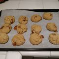 18dry92604's cooksnap of when they made Snickers Cookies.