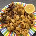El cooksnap de Jordi Carrasco cuando hizo Calamares a la andaluza o calamar a la romana .