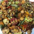 کوک اسنپ parisa بعد از امتحان کردن سالاد چینی.