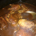 El cooksnap de sukei cuando hizo Pollo En Salsa De chile Pasilla.