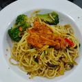 Cooksnap dari Yikha Ria untuk resep Spaghetti Aglio e Olio made by me