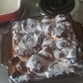 Comablack's cooksnap of when they made Cinnamon roll apple pie breakfast casserole 🍎 SUPER EASY.