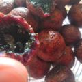 Cooksnap dari Dapur Karimah untuk resep Bola ubi (timus) isi coklat