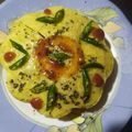 सैफ कनक गोपाल गुप्ता का कुकस्नैप जब उन्होंने खमण (khaman recipe in Hindi) बनाया था।