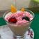 El cooksnap de Duniesky Martínez López cuando hizo Vasitos de yogur con fresas y frambuesa.