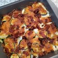 El cooksnap de Oscar Hernandez cuando hizo Calabacitas keto con tocino preparadas en microondas.