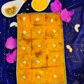 Vaishali Suhas 's cooksnap of when they made Moong Dal Halwa.