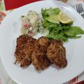 El cooksnap de Marcela Alejandra cuando hizo Filetes de panga apanados (pangasius).