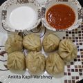 Ankita Kapil Varshney's cooksnap of when they made Momos With Paneer Veg Stuffing.