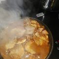 El cooksnap de Liliana Carranza cuando hizo Carne salón de res guisado con ciruelas pasa y tocino.