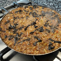 El cooksnap de Pedro Real Sociedad cuando hizo Paella de Trompetes de la Mort.
