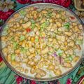 Soofia Abdullah's cooksnap of when they made Bhagaray hoye Dahi baray.