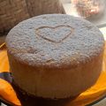 El cooksnap de Laura Portillo cuando hizo Cheesecake Japonés.