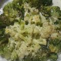 El cooksnap de Andreina Lozada cuando hizo Gratinado de coliflor y brócoli.