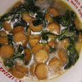 Cooksnap dari Yuli Nurlita untuk resep Bayam tumis sosis simpel gak ribet