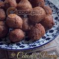Cooksnap Aznie Khasri semasa beliau membuat Cekodok Pisang Gebu.
