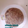 Rita Mehta ( Executive chef ) का कुकस्नैप जब उन्होंने चीज़ कैप्सिकम पराठा (Cheese Capsicum paratha recipe in Hindi) बनाया था।