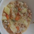 El cooksnap de Annie Berk cuando hizo Guisito de garbanzos y arroz pal fresquito.