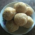 Cooksnap dari Indah Permana untuk resep Onde Onde Isi Kacang Hijau Kupas