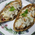 El cooksnap de patricia suarez cuando hizo Berenjenas 🍆 rellenas de carne.
