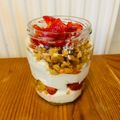 dinoo Cooksnap-ja, amikor elkészítette a(z) Poharas epres sajttorta receptet.